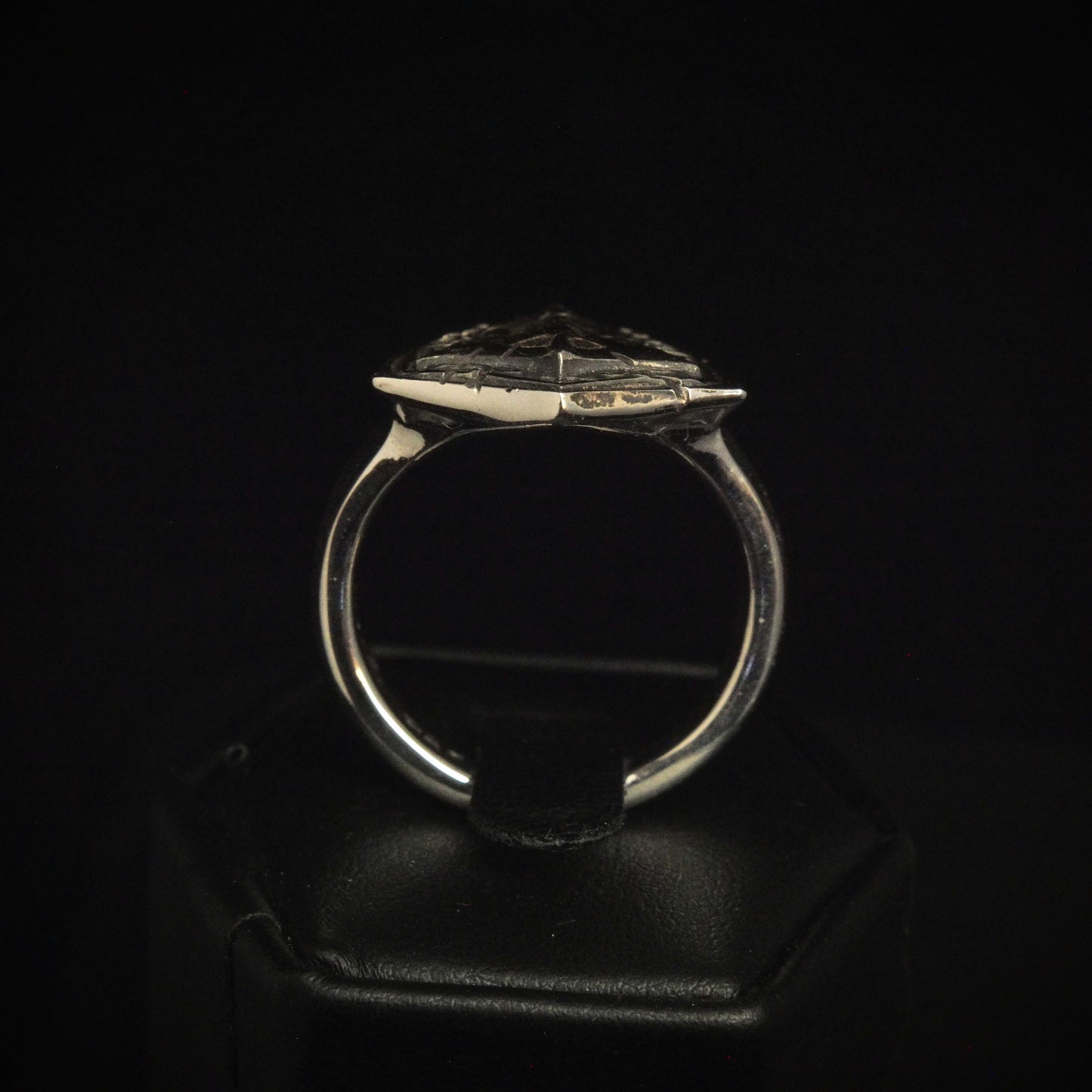 Battlescar Paladin Shield Ring