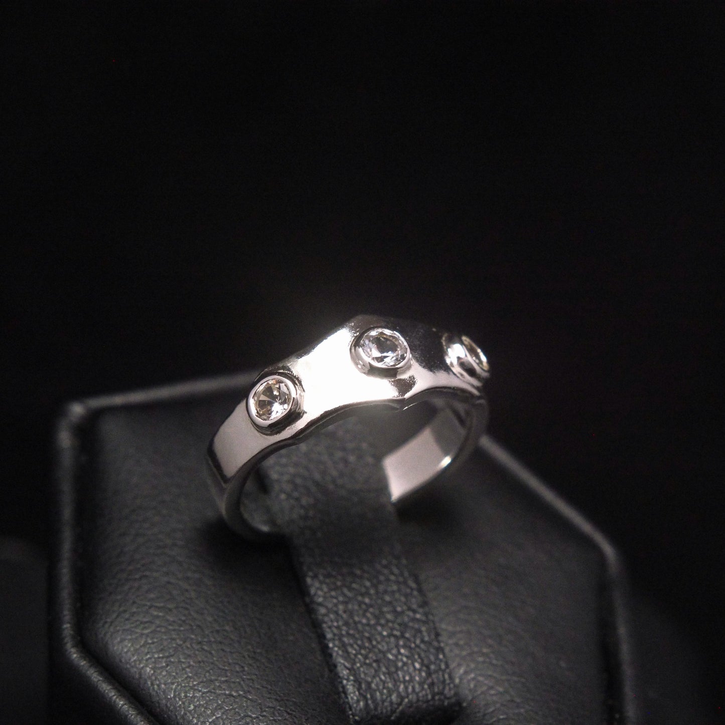 Gothic Triplet Ring