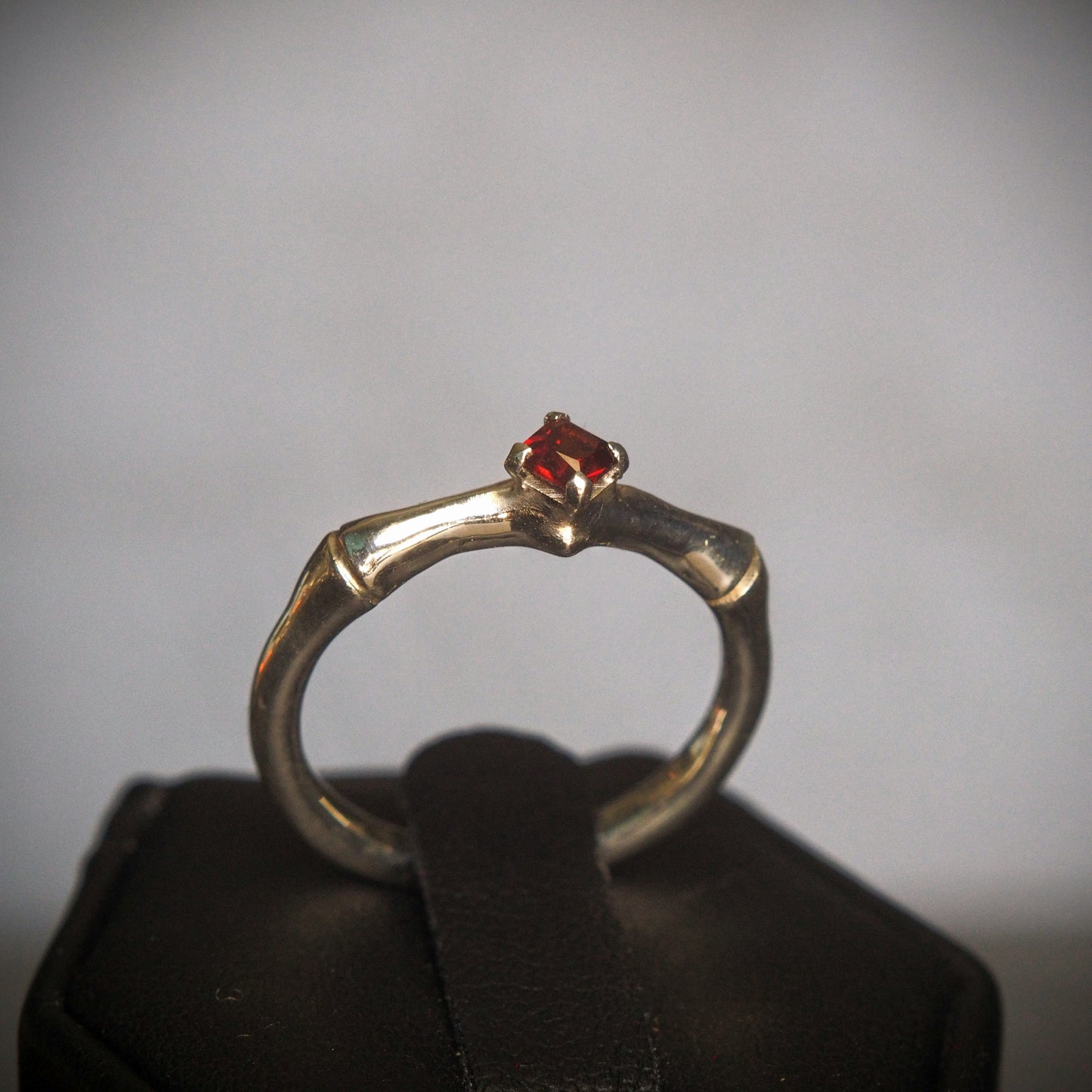 Bone Princess Garnet Ring