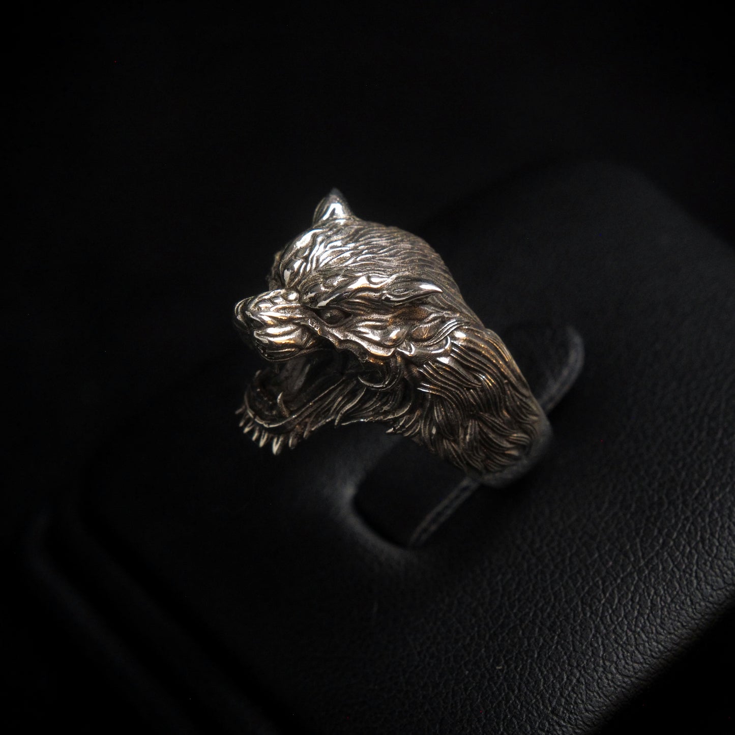 Dire Tiger Ring - Sterling Silver