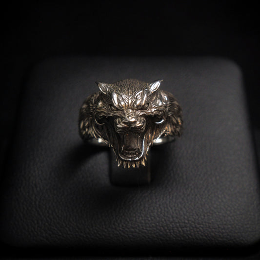 Dire Tiger Ring - Sterling Silver