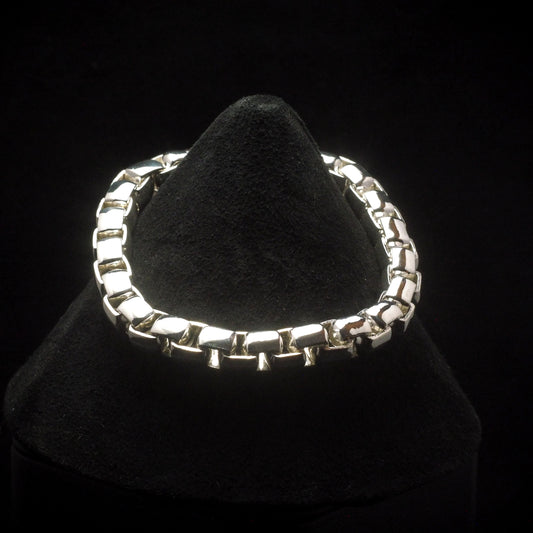 Large Round Box Chain Bracelet - 8mm