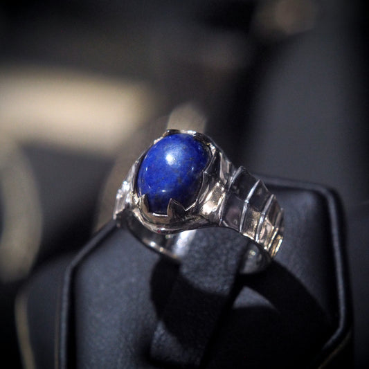 Lapis Lazuli Centurion Ring - Size 6