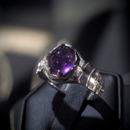 Amethyst Centurion Ring - Size 9 (scratch/dent)