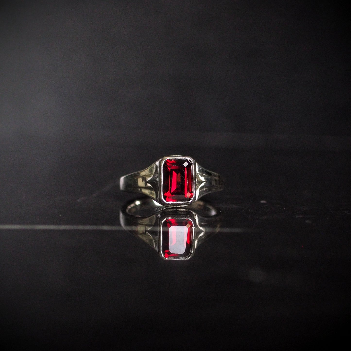 Fluted Octagon Ring