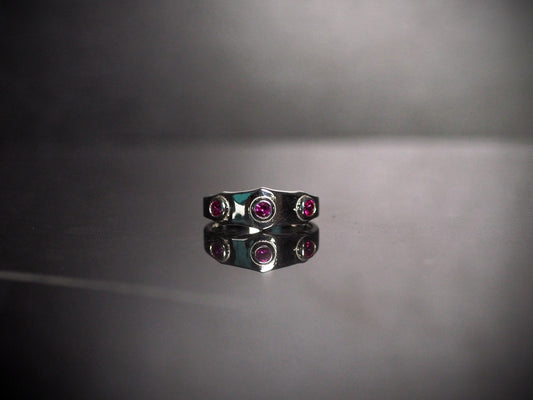 Gothic Triplet Ring