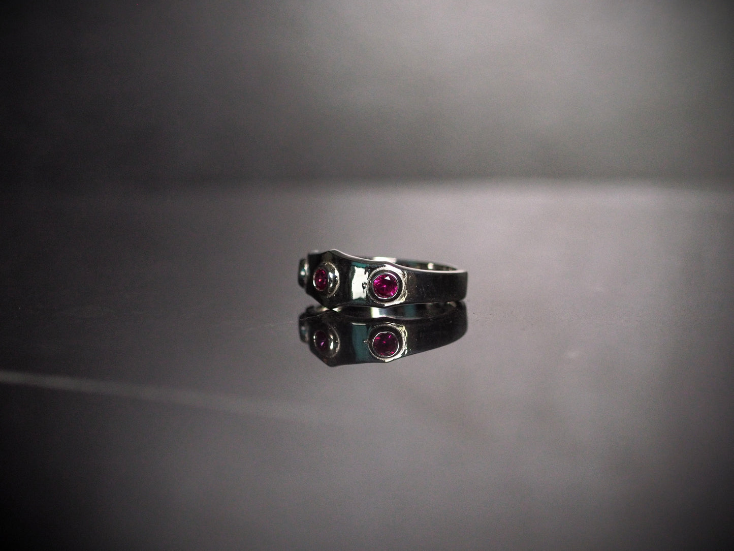 Gothic Triplet Ring