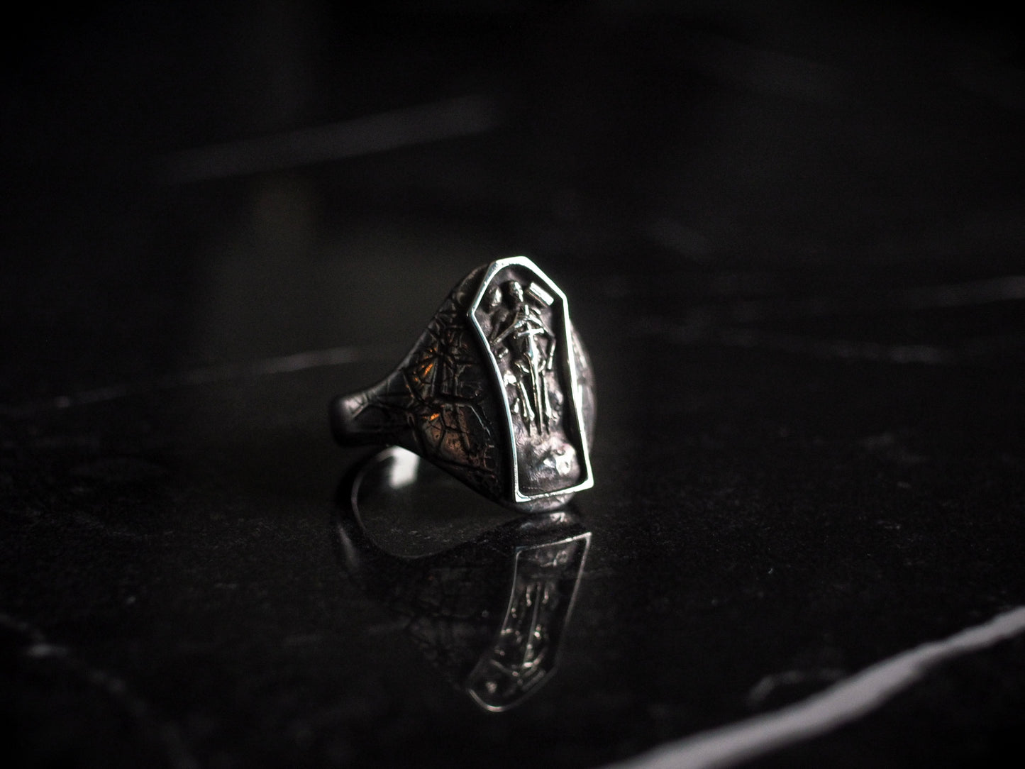 Draugr Champion Ring - Sterling Silver