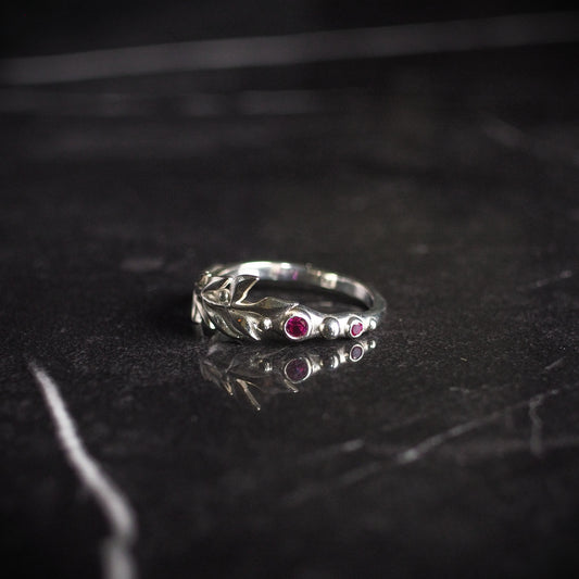 Vintara Ring - Rubies