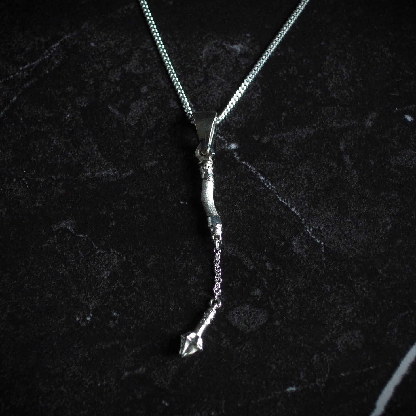 Monothic Flail - Sterling Silver