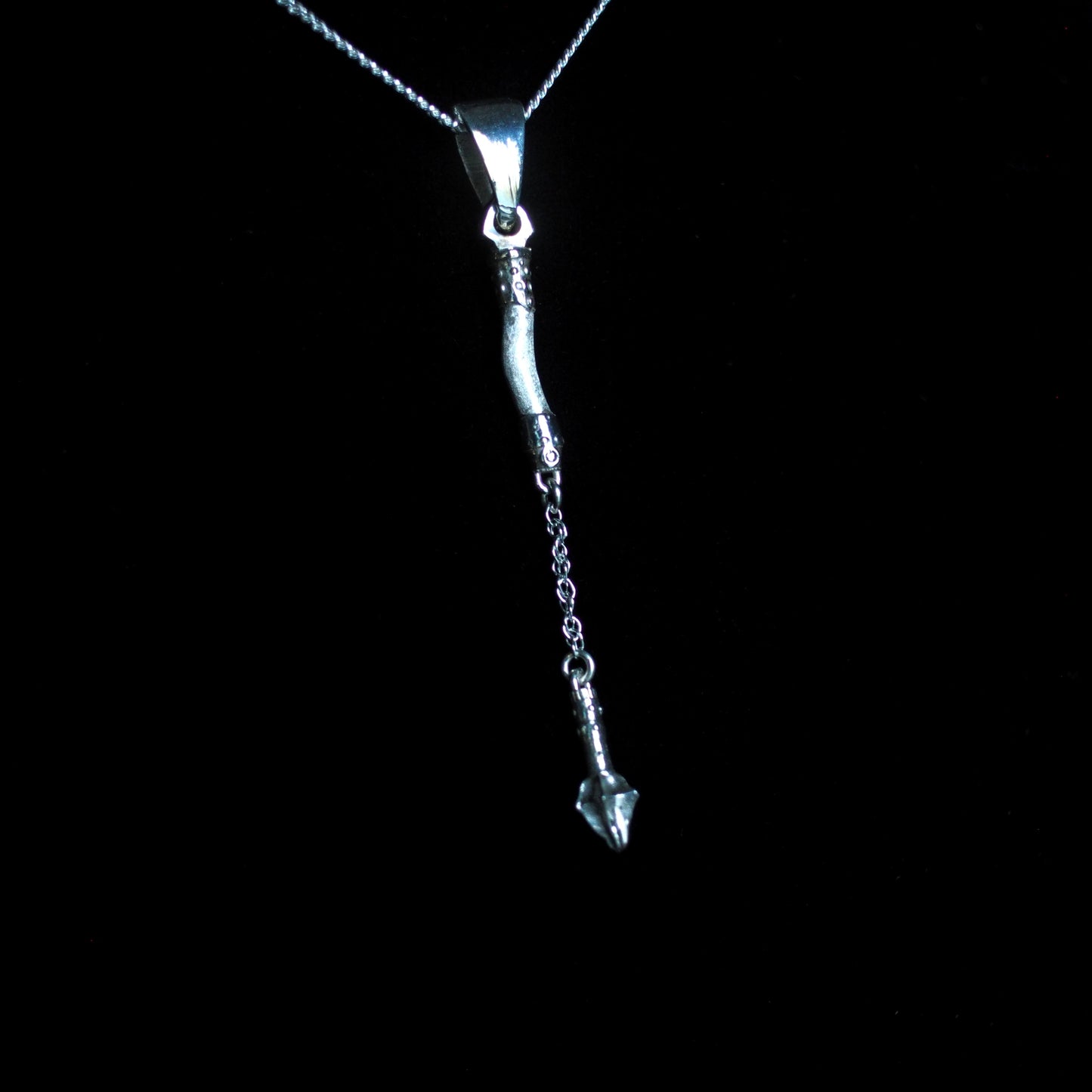 Monothic Flail - Sterling Silver