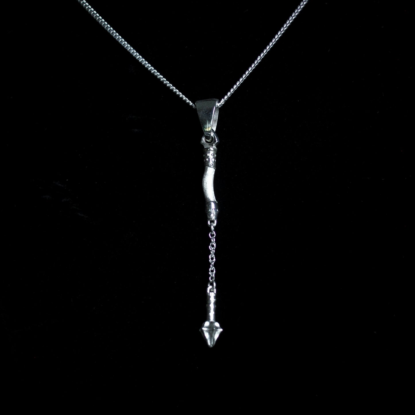 Monothic Flail - Sterling Silver