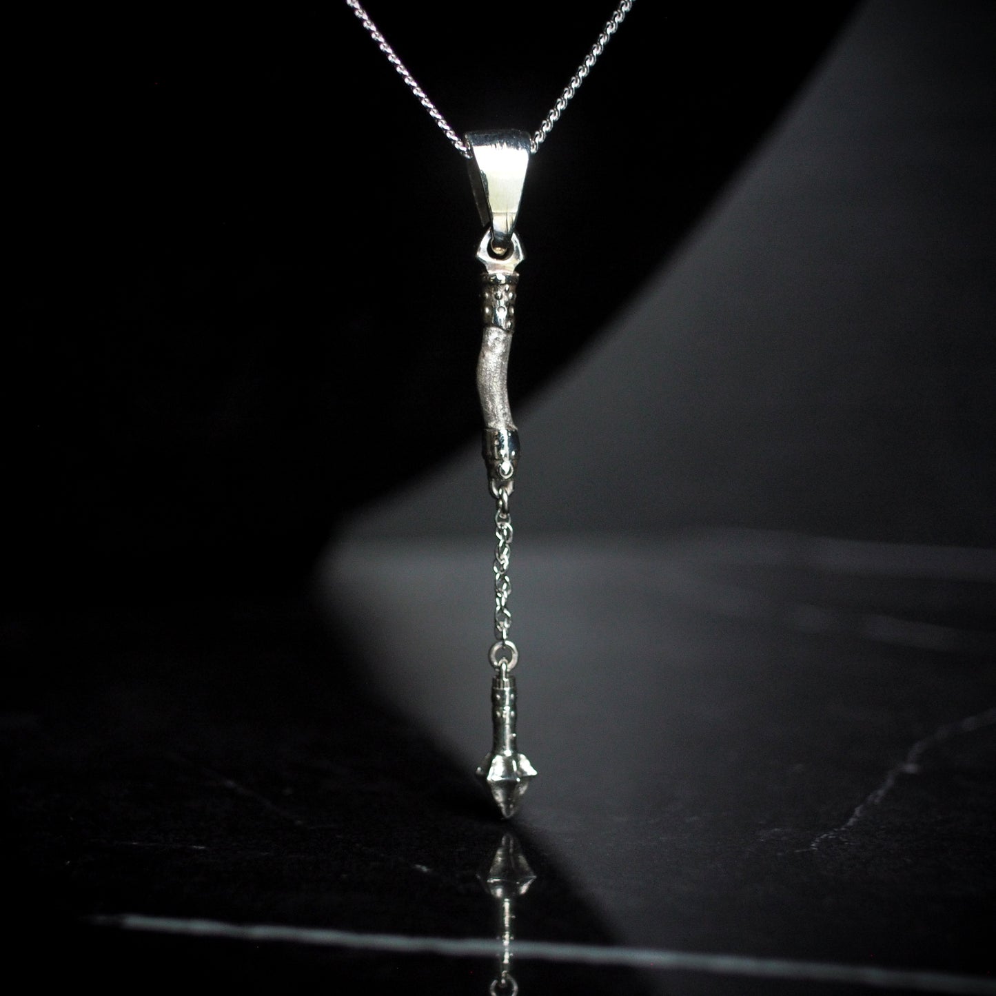 Monothic Flail - Sterling Silver